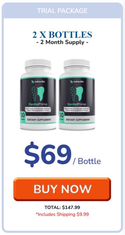 DentalPrime 2-Bottle Price